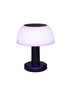 Lampe solaire LED portable URGANI RGB rechargeable USB en forme de champignon pour le jardin et le camping, IP44