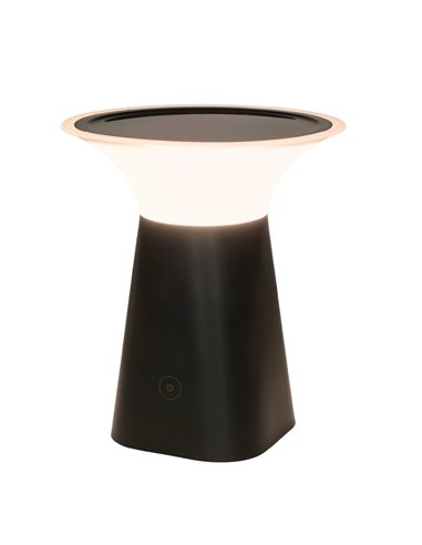 Lámpara Solar LED portátil DAGAL recargable USB 100Lm 3000K para Jardín y Camping