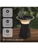 Lámpara Solar LED portátil DAGAL recargable USB 100Lm 3000K para Jardín y Camping