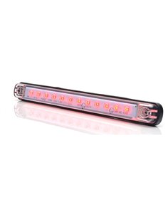 Luz de freno LED trasera UNIVERSAL roja 12‑24 V, IP66/68 Homologado ECE R7 S3