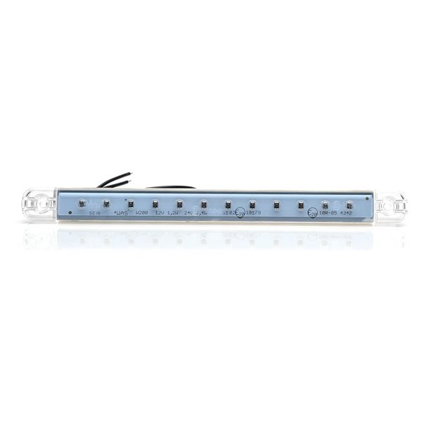 Luz de freno LED trasera UNIVERSAL roja 12‑24 V, IP66/68 Homologado ECE R7 S3