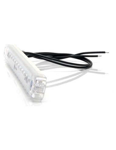 Feu stop arrière universel à LED rouge 12-24 V, IP66/68, homologué ECE R7 S3