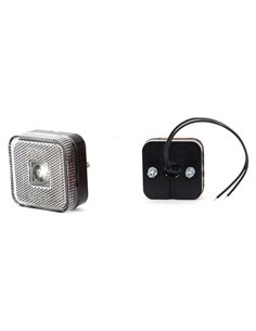 Luz LED de posicionamiento delantero, reflectante 12-24V universal, homologada ECE homologada 2