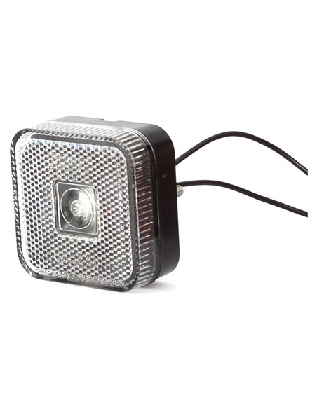 Luz LED de posicionamiento delantero, reflectante 12-24V universal, homologada ECE homologada