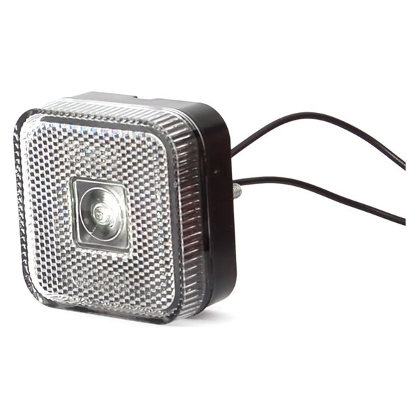 Feu de position avant universel à LED 12-24 V, avec réflecteur, homologué ECE