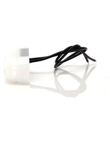 Feu de position avant à LED blanche 12-24 V IP66/68 pour véhicule universel, homologué CE 7R