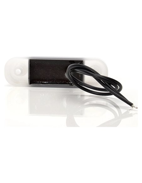 Feu de position avant à LED blanche 12-24 V IP66/68 pour véhicule universel, homologué CE 7R