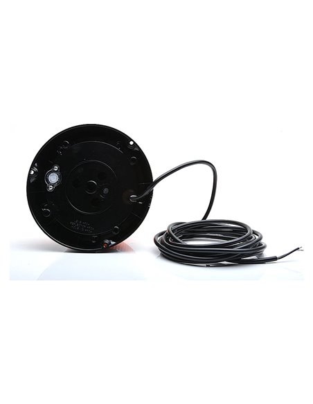 Luz de seta LED W126 12-24V Laranja 14W, 1 Programa, 12-24V IP66/68, Homologação E20 10R