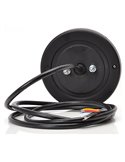 Piloto trasero LED redondo universal 5 funciones: freno/posicionamiento/marcha atrás/antiniebla/intermitente