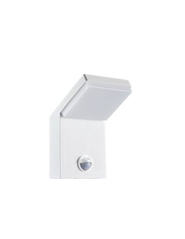 ALPINE Sensor LED-Außenwandleuchte IP65 7W 3000K 590lm mit Bewegungsmelder Weiß oder Dunkelgrau