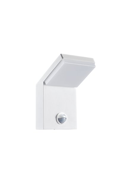 ALPINE Sensor LED-Außenwandleuchte IP65 7W 3000K 590lm mit Bewegungsmelder Weiß oder Dunkelgrau