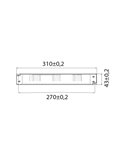 Driver DALI DRIVERS TRIAC-DALI LIFUD GHD150D-48 regulable 150W 48V IP20