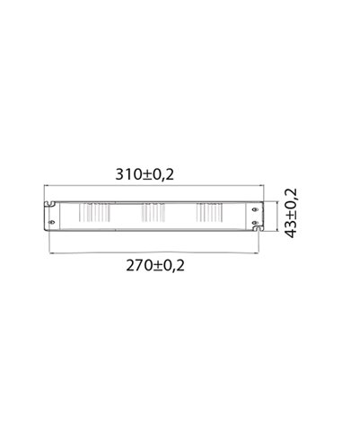 Treiber DALI TRIAC-DALI LIFUD GHD150D-48 regelbar 150W 48V IP20