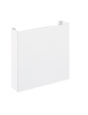Applique murale extérieure LED HUEZ IP65 5W 3000K 400lm noir, blanc ou Corten 125x125 mm