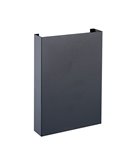 Aplique exterior LED luz arriba y abajo HUEZ IP65 5+5W 3000K 800lm negro, blanco o corten 180x125 mm