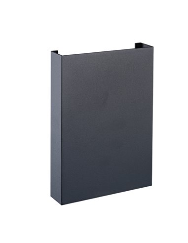 Aplique exterior LED luz arriba y abajo HUEZ IP65 5+5W 3000K 800lm negro, blanco o corten 180x125 mm