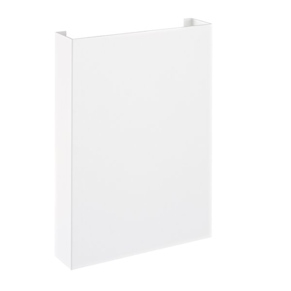 Aplique exterior LED luz arriba y abajo HUEZ IP65 5+5W 3000K 800lm negro, blanco o corten 180x125 mm