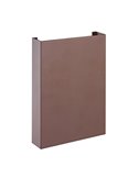 Aplique exterior LED luz arriba y abajo HUEZ IP65 5+5W 3000K 800lm negro, blanco o corten 180x125 mm
