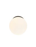 INTERLAKEN IP54 schwarze Außendeckenleuchte für G9-LED-Leuchtmittel (nicht im Lieferumfang enthalten) Ø120 mm