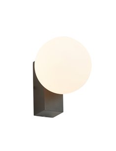 INTERLAKEN IP65 schwarze Außenwandhalterung für G9-LED-Lampe (nicht im Lieferumfang enthalten) Ø100 mm