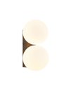 INTERLAKEN IP54 schwarze Außenwandleuchte für 2 G9 LED-Leuchtmittel (nicht im Lieferumfang enthalten) 205 x 125 mm
