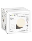 Applique d'extérieur INTERLAKEN IP54 noire pour ampoule LED G9 (non fournie) Ø 100/150 mm