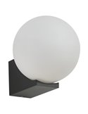 Applique d'extérieur INTERLAKEN IP54 noire pour ampoule LED G9 (non fournie) Ø 100/150 mm