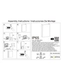 Applique d'extérieur LED haut/bas HUEZ IP65 5+5W 3000K 800lm