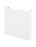 Aplique exterior HUEZ LED IP65 5W 3000K 400lm negro, blanco o corten 125x125 mm