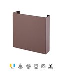 HUEZ LED-Außenwandleuchte IP65 5W 3000K 400lm schwarz, weiß oder corten 125x125 mm