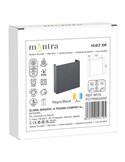 Aplique exterior HUEZ LED IP65 5W 3000K 400lm negro, blanco o corten 125x125 mm