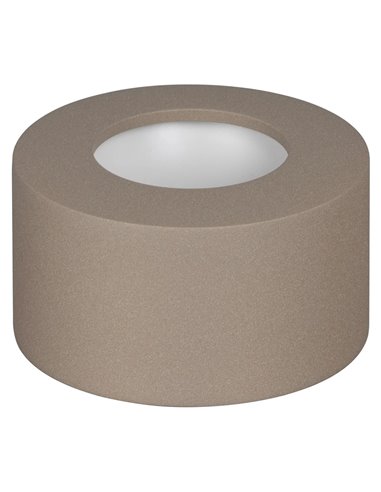 Plafón de superficie CABRERA LED 7W 3000K 540lm blanco o arenado Ø107 mm