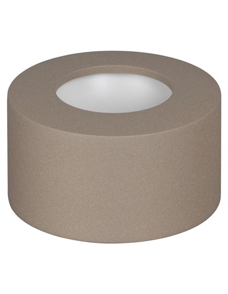 Plafón de superficie CABRERA LED 7W 3000K 540lm blanco o arenado Ø107 mm