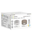 Plafón de superficie CABRERA LED 7W 3000K 540lm blanco o arenado Ø107 mm