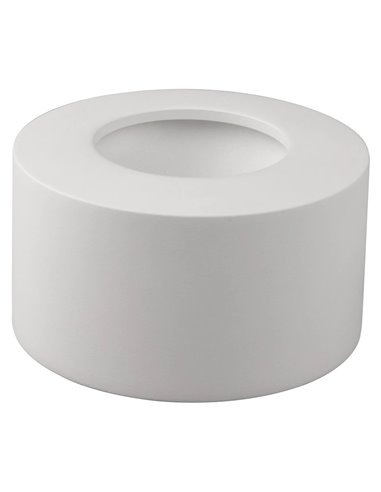 Plafón de superficie CABRERA LED 7W 3000K 540lm blanco o arenado Ø107 mm