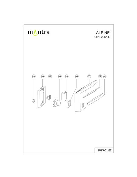 ALPINE Sensor LED-Außenwandleuchte IP65 7W 3000K 590lm mit Bewegungsmelder Weiß oder Dunkelgrau