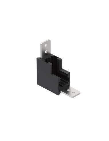 90° MAGNETO MINI schwarzer Innenverbinder für Magnetschiene 48V 55x55x23 mm