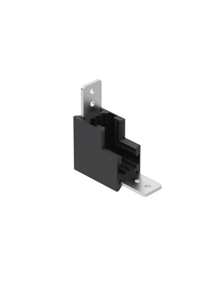 90° MAGNETO MINI schwarzer Innenverbinder für Magnetschiene 48V 55x55x23 mm