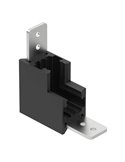 90° MAGNETO MINI schwarzer Innenverbinder für Magnetschiene 48V 55x55x23 mm