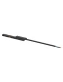 Connecteur d'alimentation droit noir MAGNETO MINI pour rail magnétique, câble 48V, 2 mètres (117 mm)