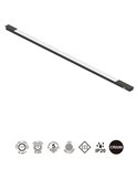 Lineal MAGNETO MINI LED 6W (310 mm) o 12W (550 mm) 3000K 420lm-840lm negro