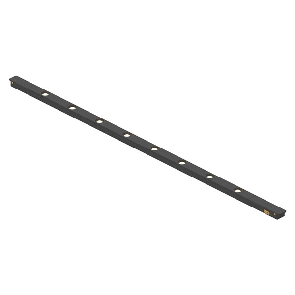 Mini LED linéaire MAGNETO 6W (310 mm) ou 12W (550 mm) 3000K 500lm-975lm noir 36°