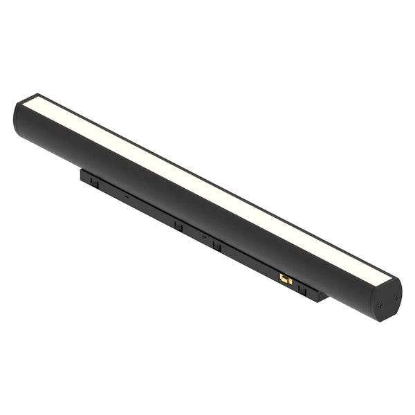 Mini LED linéaire orientable 360° MAGNETO 6W 3000K 420lm noir 244x19x33 mm IRC90