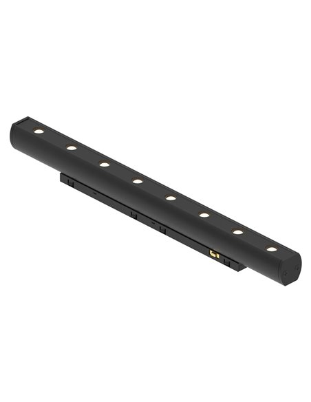 Mini LED MAGNETO 360° Linear 6W 3000K 500lm preto orientável 36° 244x19x33 mm CRI90