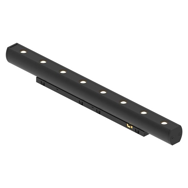 Mini LED linéaire 360° MAGNETO 6W 3000K 500lm noir orientable 36° 244x19x33 mm IRC90