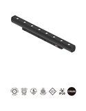 Lineare 360° MAGNETO MINI LED 6W 3000K 500lm negro orientierbar 36° 244x19x33 mm CRI90
