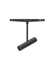 Foco MAGNETO MINI LED 5W 3000K 400lm negro 24° para carril magnético 48V CRI90