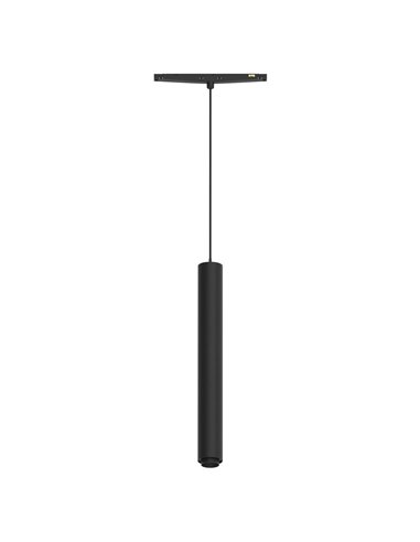 Colgante zoom MAGNETO MINI LED 7W 3000K 460lm negro 15°-36° para carril magnético 48V CRI90