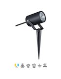 Piqueta QUEBEC LED 10W 3000K 1100lm IP65 30° negro, gris oscuro o corten CRI90