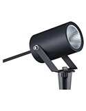 Piqueta QUEBEC LED 10W 3000K 1100lm IP65 30° negro, gris oscuro o corten CRI90